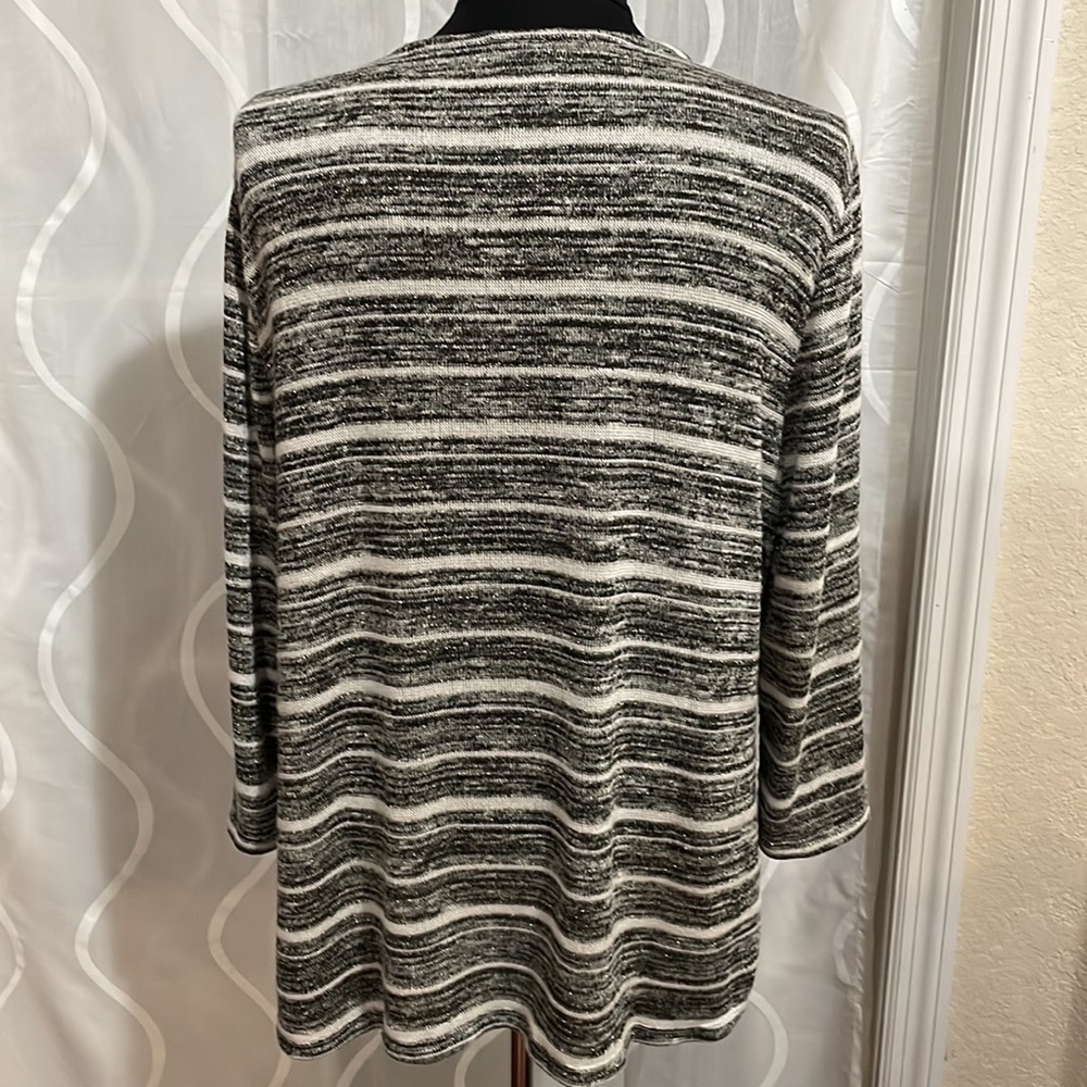 Chico’s Shimmery Sweater, Size 3 (XL/16) - Picture 3 of 5